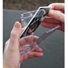 UVBLOC One Touch Card Holder 180pt (5 Pack) Magnetic Baseball Jersey Patch Protectors Sleeves Cases for Trading Sports Cards