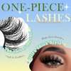 MOMOLASH Eyelashes Faux Mink Lashes Fluffy Cat Eye Lashes Wispy 8D Volume False Eyelashes Comfortable Hand Made Soft Curly Fake Lashes 7 Pairs Pack