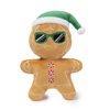 Fuzzyard Mr./Mrs. Gingerbread Christmas Dog Toy (Small, Mrs. Gingerbread)