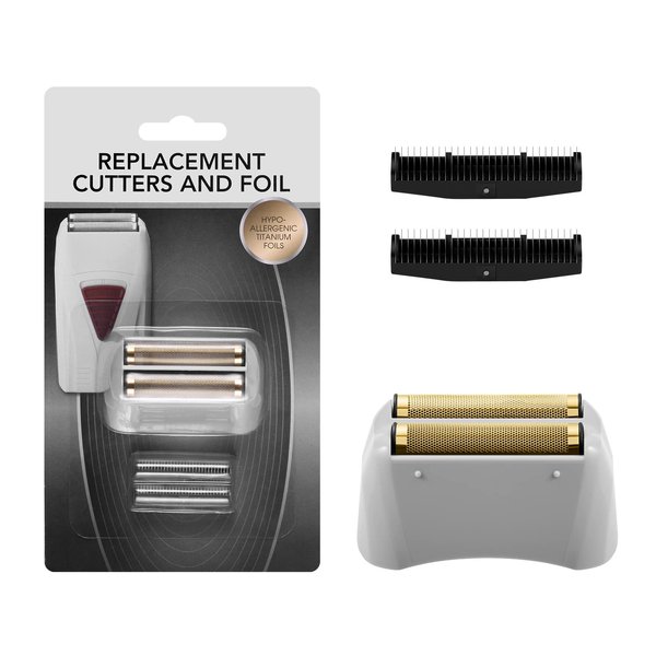 Pro Shaver Replacement Foil and Cutters Compatible with Andis ProFoil Lithium foil Shaver, Golden