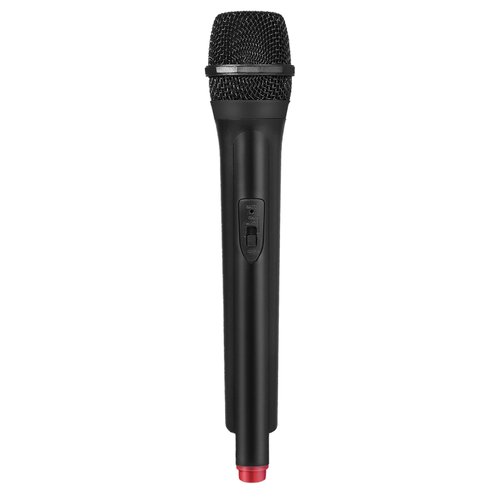 Fake Microphone for Kids,Prop Microphone, Microphone Portable Handheld for Simulation Practice Singing Stage Costume Prop Birthday Party (Black)
