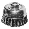 Century Drill & Tool 76046 Knotted Wire Angle Grinder Cup Brush, 4"