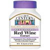 21st Century, Resveratrol Red Wine Extract, 90 Capsules - 2pc