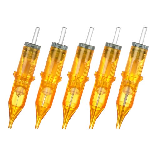 Tattoo Cartridge Needles, ATOMUS 50pcs Assorted RL Needle Mixed 1RL 3RL 5RL 7RL 9RL