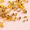 6 Grid/Box Mini Metal Rivet Punk Nail Charm Gold Silver Nail Charms for Acrylic Nails Cone Nail Art Studs Alloy Spike Studs Nail Jewels Nail Rivets Nail Stud Cone Spikes Nail Art Charms Nail Supplies
