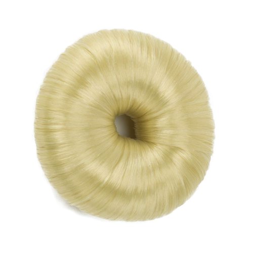 CAISHA Hair Donut Up Do Hair Ring Hairstyler Bun Maker Bridal Hairpiece Hair Styling Tool Blond DK1