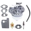 Cnfaner 16100-Z0Y-013 Carburetor for Honda GCV190 GCV190A GV190LA HRX217 HRB217 Manual Choke Pressure Washer Lawn Mowers Engines with gaskets 16211-ZL8-000 Insulator kit
