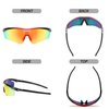 DUCO Polarized Sports Cycling Sunglasses for Men with 5 Interchangeable Lenses for Running Golf Fishing Hiking Baseball