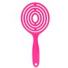 Wet Hair Detangling Brush, Salon Round Head Straightenning Detangler Brush Comb For All Hair Types - For Women, Men, Wet And Dry Hair(rose Red)