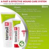Terrasil Wound Care - 3X Faster Healing, Infection Protection for Bed sores, Pressure sores, Diabetic Wounds, Foot, Leg ulcers, cuts, scrapes, Burns - 50gm Tube