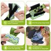 Dog Poop Bag Holder for Leash, 2 Pack Dog Poop Bag Dispenser, Durable and Guaranteed Leakproof Poop Bag Holders for Leashes, Dog Waste Bag Holder, Unscented, 2 Dispenser and 30 Bags By PobbY