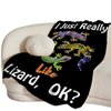 Lizard Blanket Cozy Plush Reptiles Animal Gifts Lovers Throw Blanket Flannel Fleece Ultra Soft Fuzzy Cute Gecko Party Blankets for Adult Kids Boys Girls Women Men 50"X40"