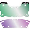 Schutt Splash Shield for Football Helmet Facemask - Improves Hygiene and Protects from Coughs, Sneezes, Spit and Sweat - Clear Non-Tinted for Easy Visibility, Upper and Lower Splash Shield Set