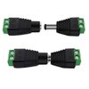 inShareplus 10 Pairs 12V Male and Female 2.1x5.5mm DC Power Jack Plug Adapter Connector for CCTV Security Camera, LED Strip Light