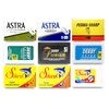 Astra-Derby-Shark-Permasharp 50 Quality Double Edge Razor Blades Sampler (9 different brands)