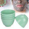 5 Pieces Silicone Bowl Diy Facial Mask Mixing Bowl, Mud Mask and Other Skincare Products Bowl Cosmetic Beauty Tool for Home Salon Spa Face Skin Applicator Bowl