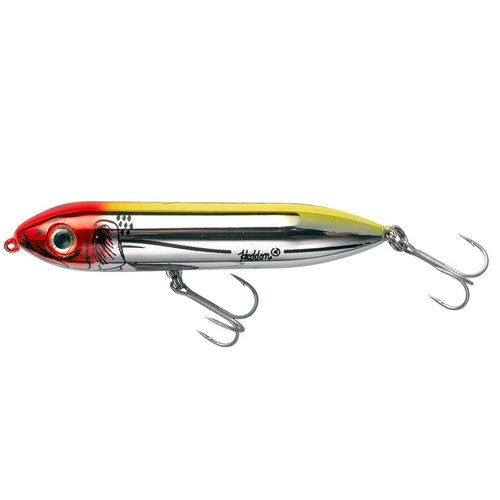 Heddon Super Spook Topwater Fishing Lure for Saltwater and Freshwater, Clown, (1/2 oz)
