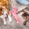 EZBNG Lobster Interactive Dog Toy, Wiggly Lobster Dog Toy for Boredom, Rechargeable Floppy Lobster Dog Toys, Interactive Jumping Lobster Dog Toy for Small Dogs - 12.7 ''