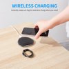 Rimyam Magnetic Phone Ring Holder for MagSafe Removable Finger Ring Grip Kickstand Cellphone Stand Mag Safe Accessories for iPhone16/15/14/13/12 Series Black