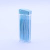 Healifty 200pcs Dental Plastic Toothpicks Double Head Cotton Swabs Oral Care Tooth Sticks