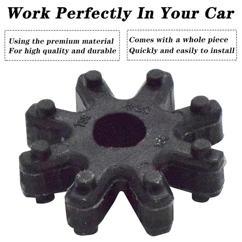 Rldym Flexible Steering Column Coupling Couple 56315-2K000FFF for Hyundai Sonata Elantra Santa Fe Azera Veloster for Kia Soul Optima Forte Cadenza 563152K000FFF Anti Electromagnetic Radiation Sticker