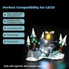Rorliny LED Lighting Kit Compatible with Lego The Avengers Assemble: Age of Ultron 76291, Creative Light Compatible with Lego 76291 Set (Lights Only, No Lego Models)