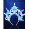 EARENT Light Up Snowflake Headbands LED Xmas Hair band Glowing Christmas Costume Hair Accessories for Women