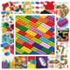 52Pcs Developmental Toys Stickers Pack, Education Cute Cartoon Vinyl Waterproof Sticker Decals for Water Bottle, Laptop, Phone, Scrapbooking, Journaling Gifts for Kids Teens Adults for Party Supply