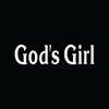Ranger Products God's Girl Sticker Christian Jesus Funny Car Vinyl - Die Cut Vinyl Decal for Windows, Cars, Trucks, Tool Boxes, laptops, MacBook - virtually Any Hard, Smooth Surface