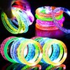 TURNMEON 30 Pack LED Bracelets Light Up Toys Birthday Gifts Party Supplies, 6 Color Glow Sticks Bracelets Glow In the Dark Party Favors Boys Girls Classroom Prizes Toys, Goodie Bags Stuffers