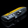 CIGAR IN STYLE Cigar Lighter, Yellow Triple 3 Jet Flame Refillable Butane Torch Lighter with Punch