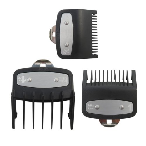 BUTITNOW Upgraded Guard Guide Clipper Comb for All Wahl Clippers Easy to Attach 3 Pack of Replacement Guards for Professional Hair Clippers, Perfect for Safe Grooming and Custom Styling
