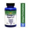 Omega-3 Algae A+E Plant Based DHA & EPA Fatty Acids - Alternative to Fish Oil - Plus Vitamin A and E - Supports Heart, Brain, Joint Health - from Dr. Carolyn Dean