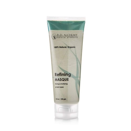 RD Alchemy - 100% Natural & Organic Refining Firming Mask - Purifying, Oil Absorbing Clay Mask for Clear, Refined Skin and Pores. Visibly Firms and Uplifts Face while Reducing Redness
