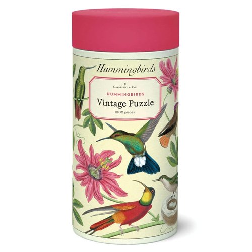 Cavallini 1000 Piece Puzzle, Hummingbirds (PZL/HUM)
