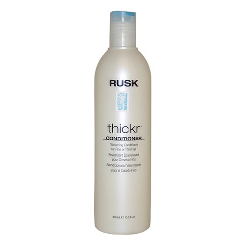 RUSK Designer Collection Thicker Thickening Conditioner for Fine or Thin Hair, 13.5 Oz, Daily-Use Thickening Conditioner that Strengthens and Repairs, Gives Full-Bodied Appearance
