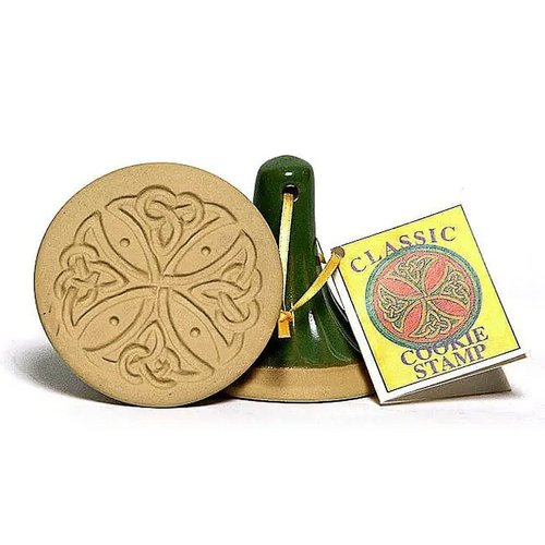 Brown Bag Celtic Cross Cookie Stamp - British Isle Series