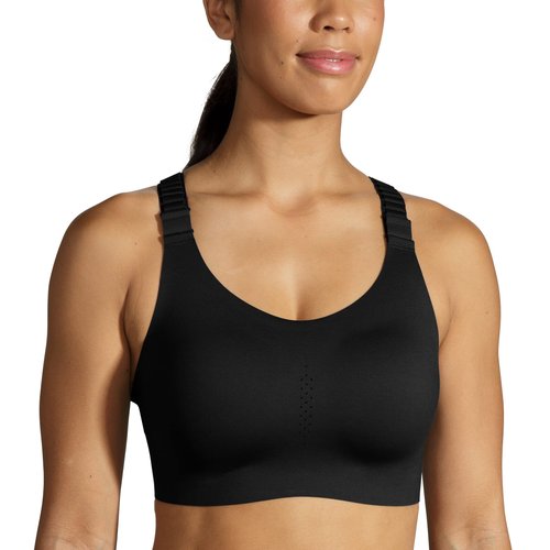 Brooks Women's Racerback 2.0 Sports Bra for High Impact Running, Workouts & Sports with Maximum Support - Black - 40DD