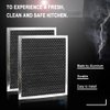 Cenipar 97007696 Charcoal Odour Filter for Range vent hood (8 3/4" X 10 1/2" X 3/8")-2 Pack