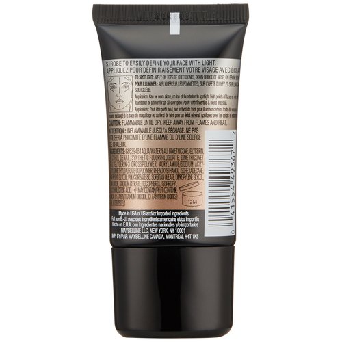 Maybelline Master Strobing Liquid Illuminating Highlighter, Deep/Gold, 0.67 fl. oz.