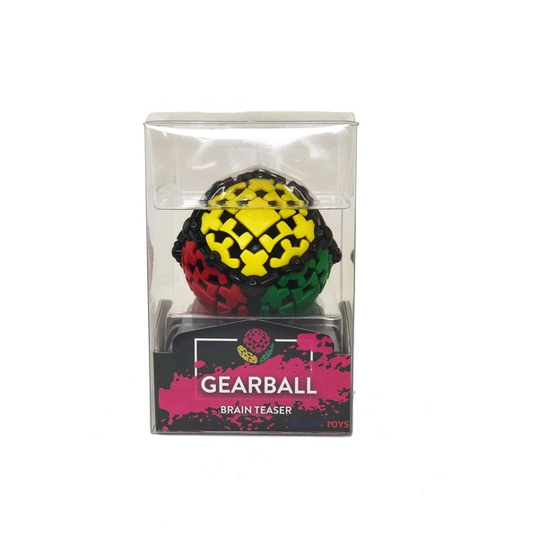 Project Genius Gear Ball by Mefferts- Speed Cube, 3x3 Speed Cube, One-Player Games, Brain Teasers, Multi-Color, Puzzle Cube, Gift for Children, Gift for Teen Boy, 3x3, Geared Cube