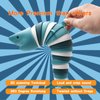 Fidget Slug Toy,3D Articulated Stretch Shark Stress Reliever Hand Toy, Sensory Stress Relief Toy for Adults and Kids, Pressure Relieving and Anti-Anxiety Office Desk Toy(Multi-Color)