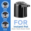 Steam Release Handle Steam Valve for Instant Pot 3, 5, 6, 8 Qt Quart, Pressure Cooker Valve Replacement Part