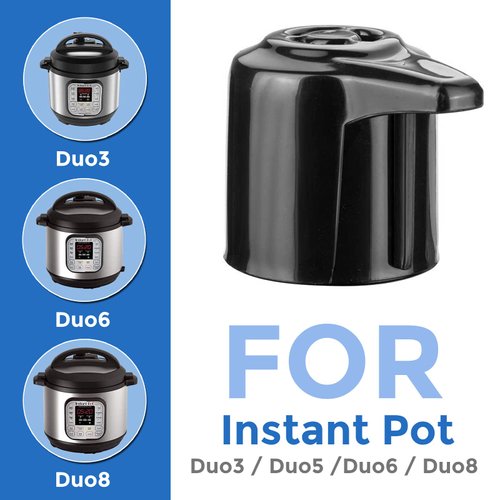 Steam Release Handle Steam Valve for Instant Pot 3, 5, 6, 8 Qt Quart, Pressure Cooker Valve Replacement Part