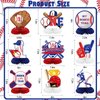 9Pcs Baseball 1st Birthday Table Honeycomb Centerpieces, Rookie of the Year 1st Birthday Party Decorations, Baseball Themed My Rookie Year One Year Old Birthday Party Supplies
