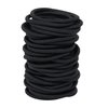 Black Elastic Hair Ties No Damage 180 Pcs Hair Elastic Bands Ponytail Holders Rubber Bands For Women Girls Hair