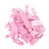 Hair Ties 20 Elastics Ponytail Holder Set No Crease Ribbon Bands (Light Pink)