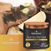 First Botany, 100% Natural Mineral-Infused Dead Sea Mud Mask 8.8oz Stem Cells Facial Treatment Skin Cleanser Pore Reducer Anti Aging Acne Treatment Blackhead Remover Cellulite & Natural Moisturizer