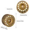 RC Wheel Rims 12mm Hex On Road 1/10 Drift Wheel, Metal Wheel Rim Set 4Pcs for 1:10 Scale On Road Car, 1/10 Wheel for Tamiya TT01 TT02 XV01 TA06 WLtoys A959 PTG2 HPI KYOSHO HSP PTG2 Touring Street Tyre
