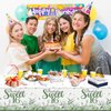 PATIAI Sweet 16 Party Decorations 3Pack Sweet 16 Birthday Tablecloths Sage Green 16th Birthday Disposable Plastic Rectangle Table Cover for Her Birthday Party Supplies 71 x 43 Inches